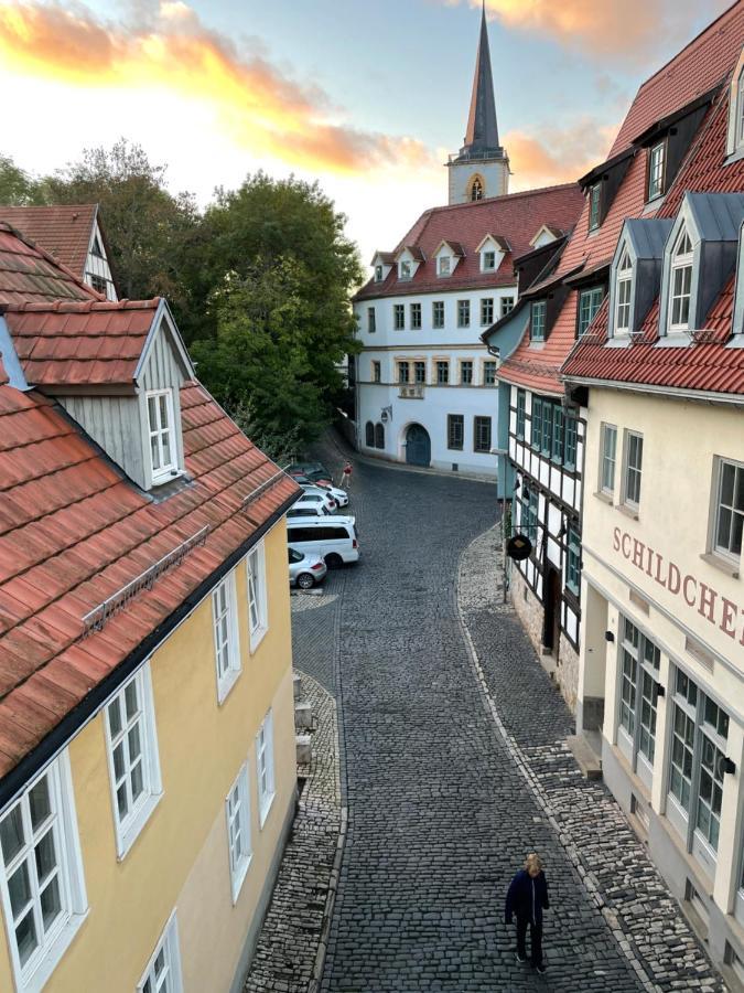 Ferienwohnung Augenblick - Stylisches Apartment In Der Besten Altstadtlage Von Erfurt Buitenkant foto
