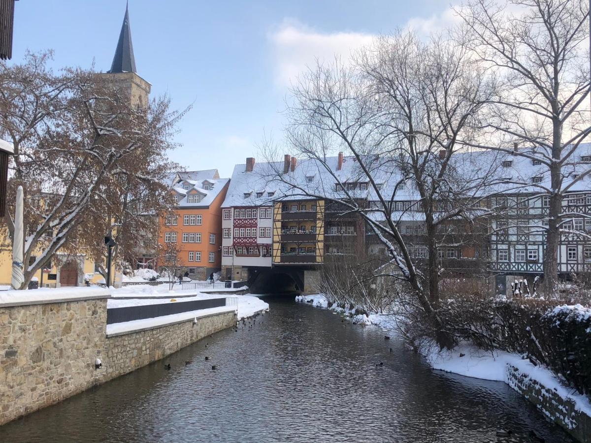 Ferienwohnung Augenblick - Stylisches Apartment In Der Besten Altstadtlage Von Erfurt Buitenkant foto