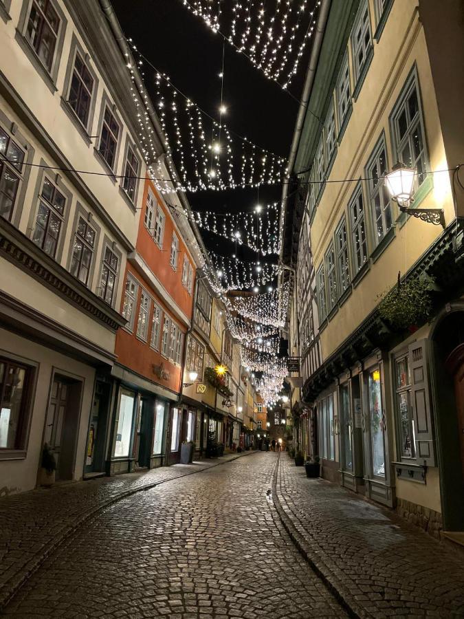 Ferienwohnung Augenblick - Stylisches Apartment In Der Besten Altstadtlage Von Erfurt Buitenkant foto