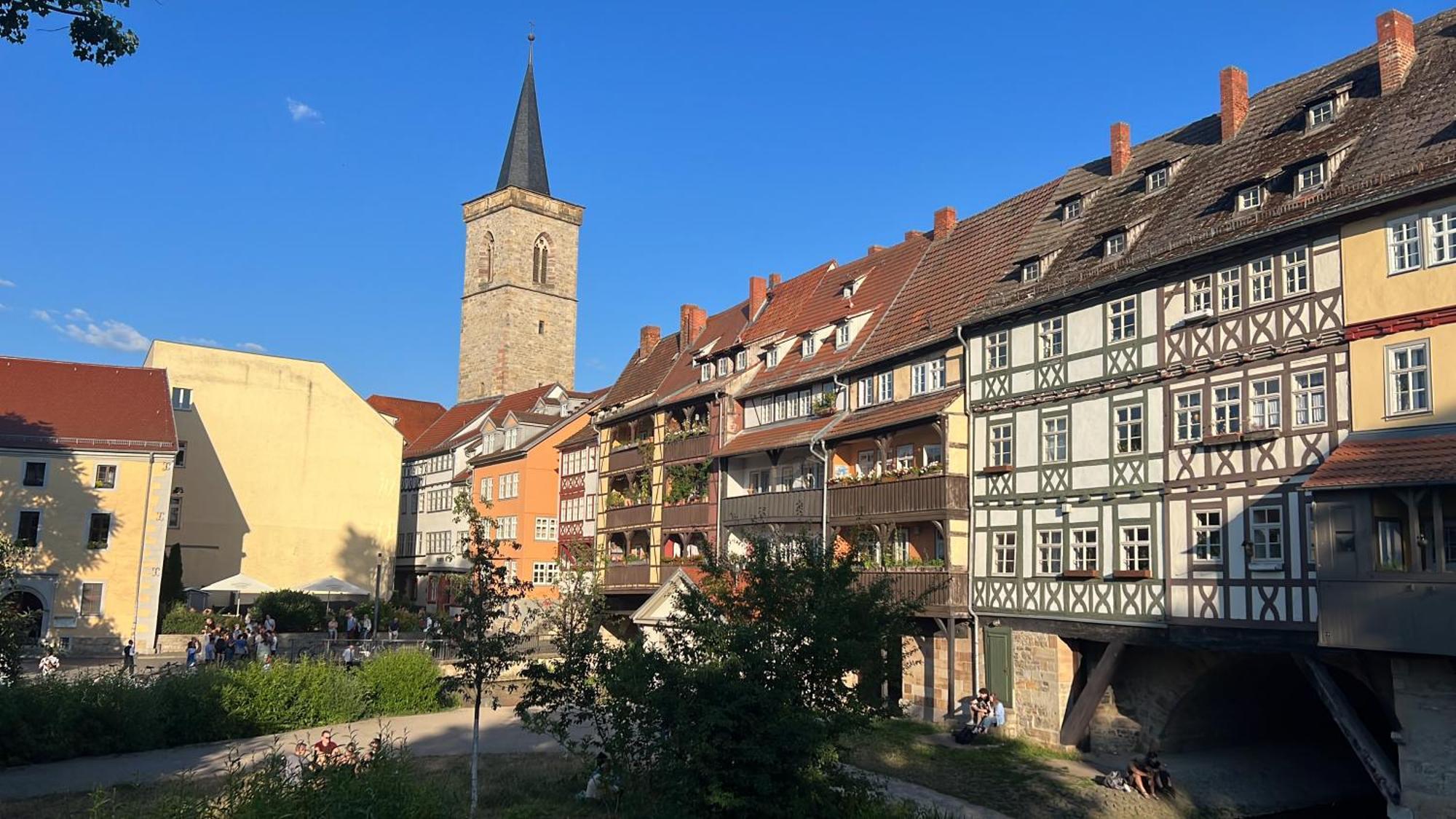 Ferienwohnung Augenblick - Stylisches Apartment In Der Besten Altstadtlage Von Erfurt Buitenkant foto